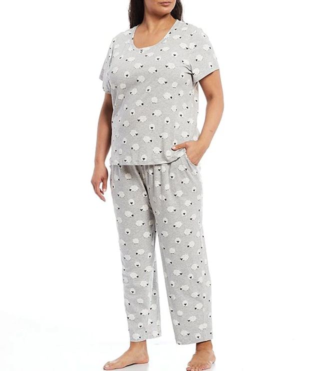 sleep sense plus size pajamas