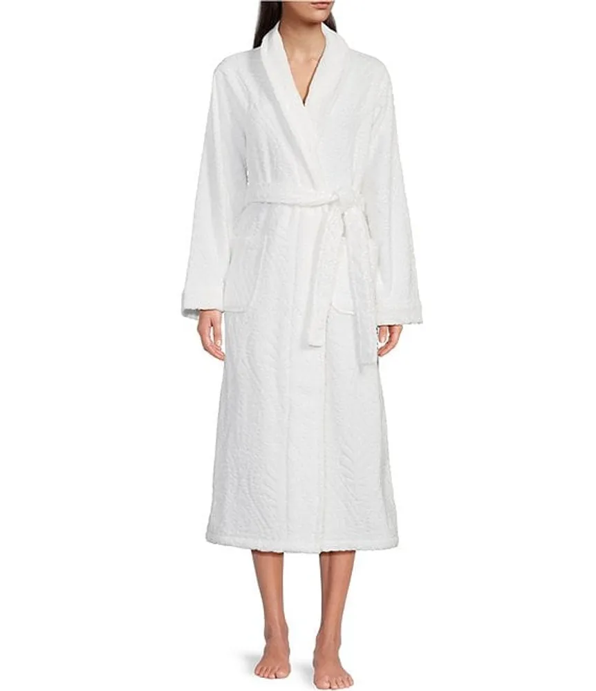 Barefoot Dreams Cozychic Solid Ribbed Hooded Lounge Cozy Robe