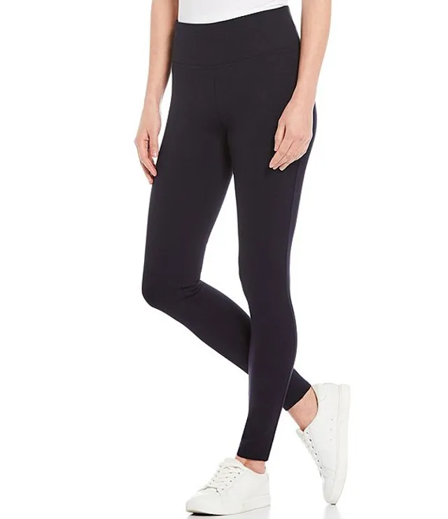 Slim Factor by Investments Ponte Knit No Waist Slim Straight Leg