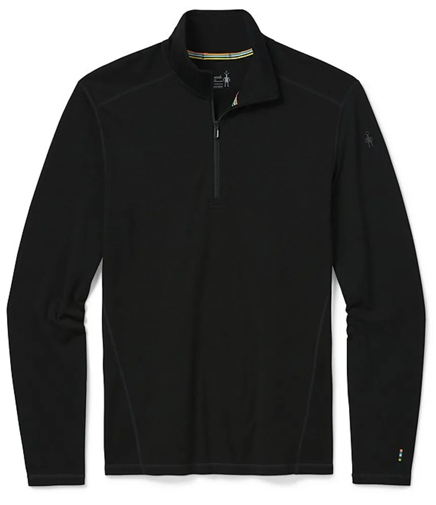 SmartWool Slim-Fit Merino 250 Baselayer Solid Quarter-Zip Pullover