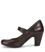 Sofft Miranda Leather Mary-Jane Buckle Strap Pumps | Alexandria Mall