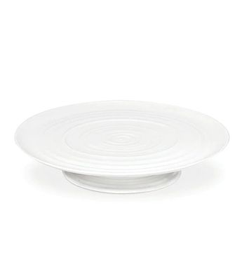 Sophie Conran for Portmeirion White Porcelain Footed Cake Plate