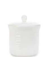 Southern Living Simplicity Collection Glazed White Canister