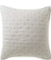 Southern Living Heirloom Quilted Linen Euro Sham