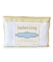 Southern Living Luxury White Down Medium Density Pillow