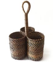 Southern Living Nito Woven Utensil Caddy