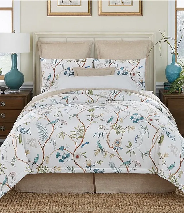 Southern Living Stoneleigh Floral Comforter Mini Set | Dillard's