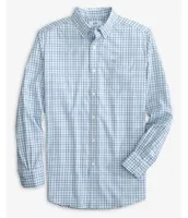 Southern Tide Brrr° Intercoastal Performance Stretch Haywood Plaid Long Sleeve Woven Shirt