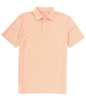 Southern Tide Brrr°eeze Beattie Stripe Performance Stretch Short Sleeve Polo Shirt