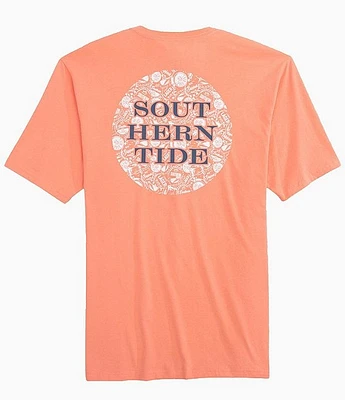 Southern Tide Caps Off Badge Short Sleeve T-Shirt