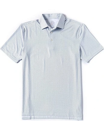 Southern Tide Driver Clubbin It Performance Stretch Short Sleeve Polo Shirt