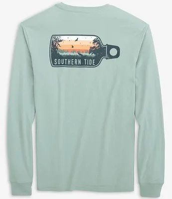 Southern Tide Gradient Water Botte Long Sleeve T-Shirt