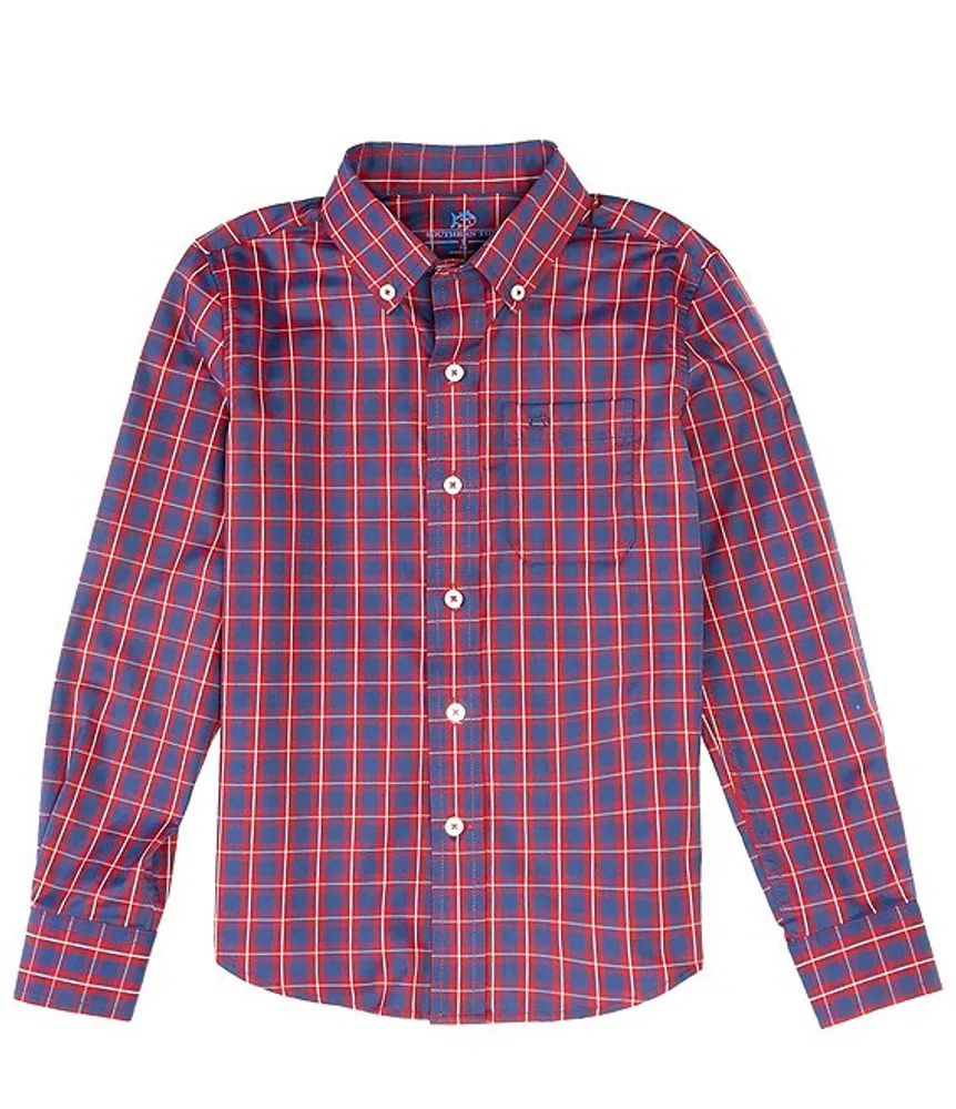 Men's Intercoastal Primrose Plaid Long Sleeve Shirt