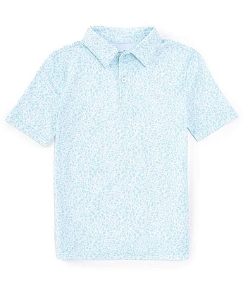 Southern Tide Little/Big Boys 4-16 Short Sleeve That Floral Feeling Printed Performance Polo Shirt