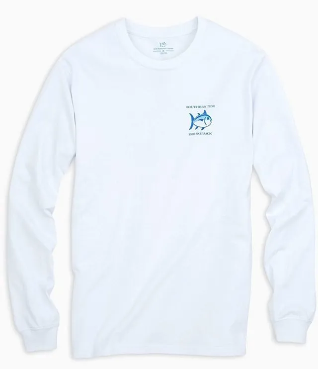 Trademark Badge Long Sleeve Tee Shirt  The Southern Shirt Co. - Tide and  Peak Outfitters