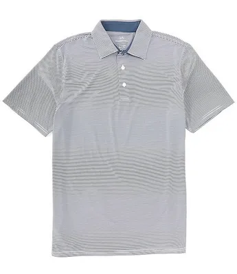 Southern Tide Performance Stretch Brrr°-eeze Meadowbrook Stripe Short Sleeve Polo Shirt