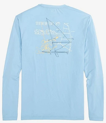 Southern Tide Performance Stretch Windsurfer Long Sleeve T-Shirt