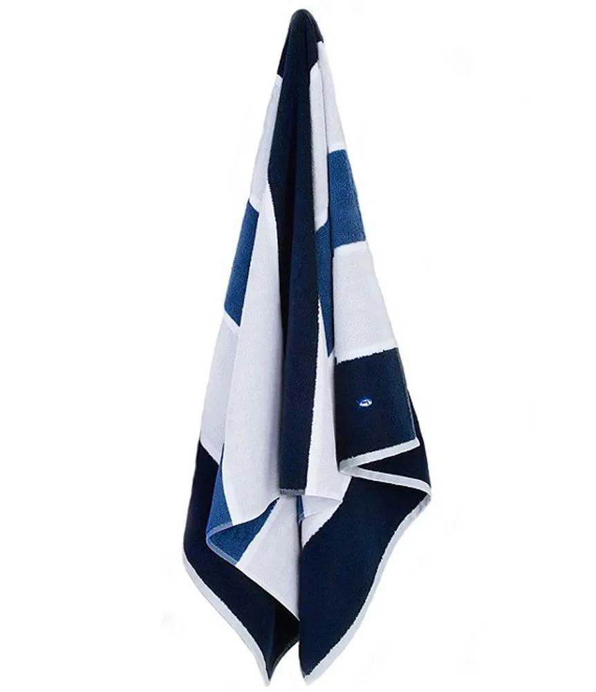 Southern Tide Performance Stripe Bath Towel