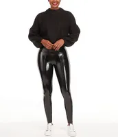 Spanx Faux Patent Leather Leggings