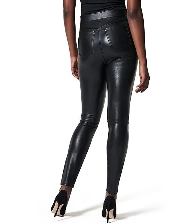 NYDJ Ponte Pull-On Back Slit Skinny Slim Fit Leggings