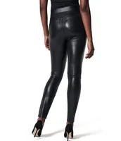 Spanx Leather-Like Fabrication Skinny Pants