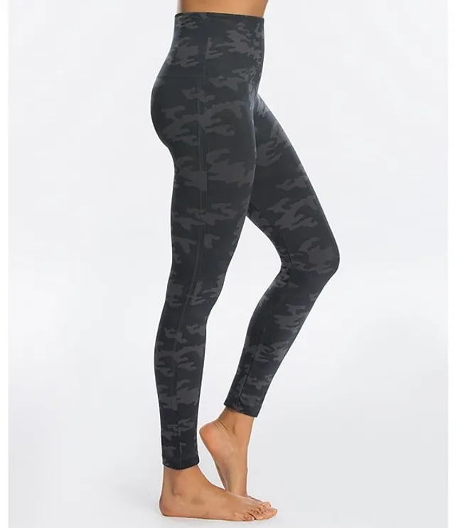 Spanx Seamless Camo Leggings in Green