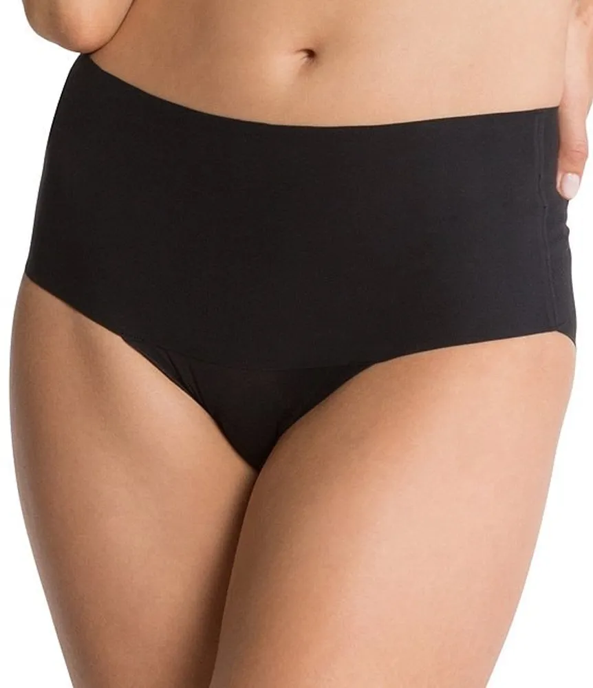 Spanx EcoCare Seamless Shaping Brief In Very Black