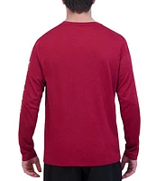 Spyder Long Sleeve Cationic Heathered Jersey Rashguard Shirt