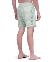 Spyder Luke Print 7#double; Inseam Volley Swim Trunks