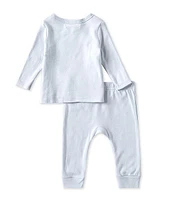 Starting Out Baby Boys Newbron-9 Months Truck Print Long Sleeve Kimono & Pants Set