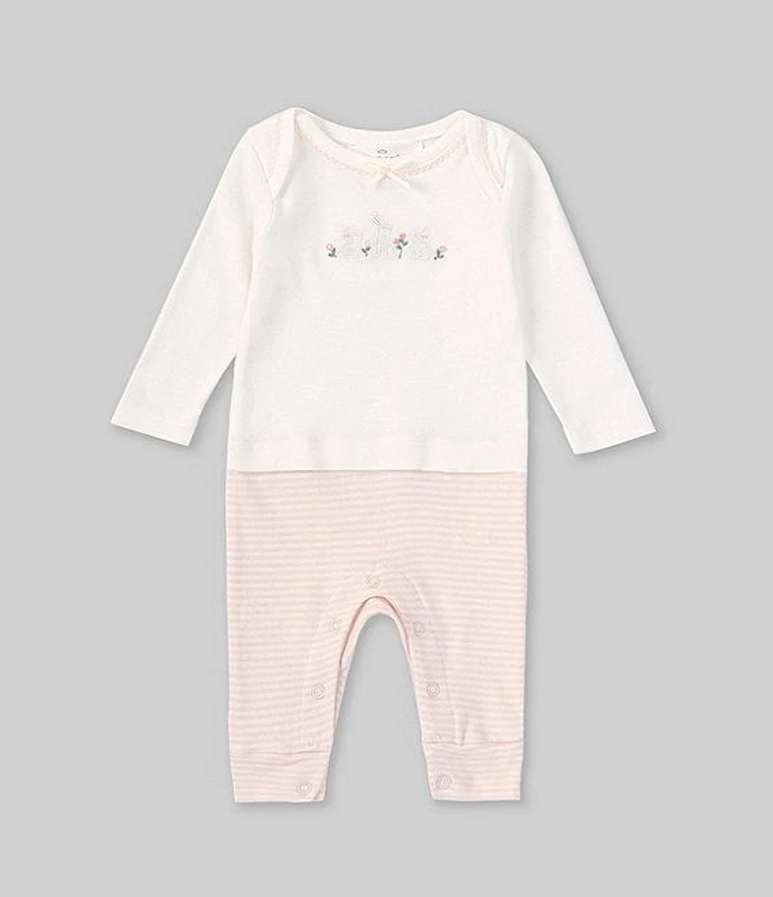 Starting Out Baby Girls Newborn-9 Months Bunny Long Sleeve Top & Pants Set