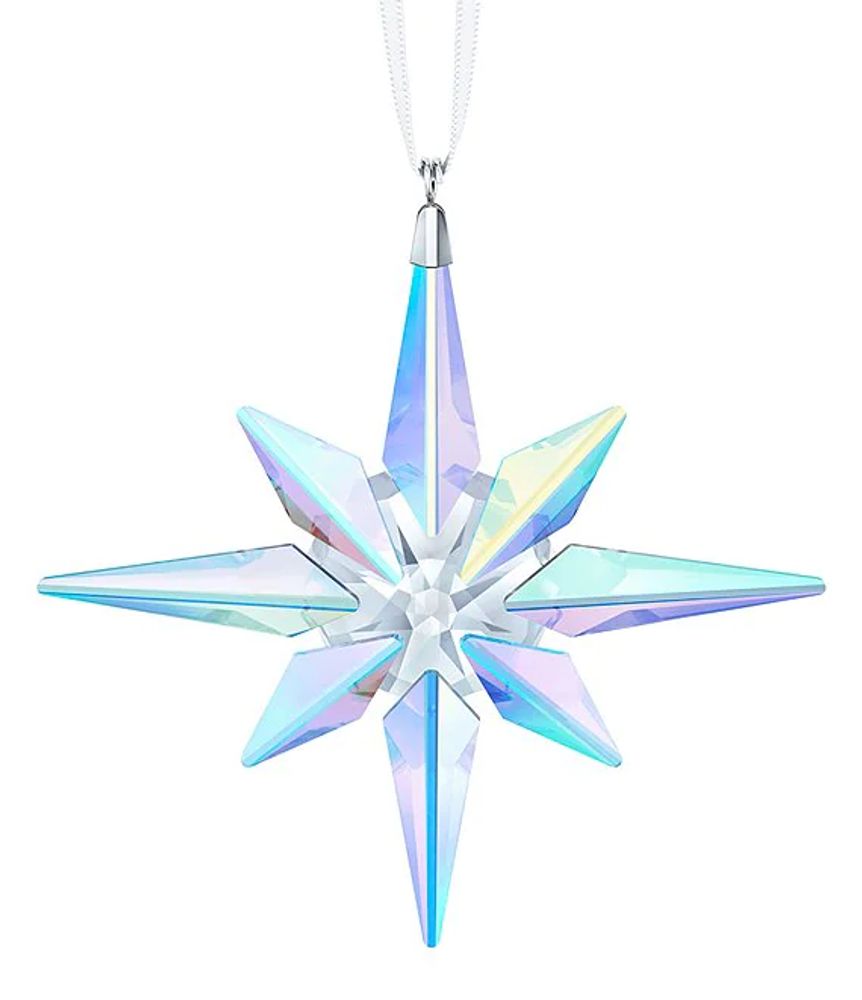 fácilmente Círculo de rodamiento Más lejano Swarovski Crystal Aurora Borealis Star Christmas Ornament | Green Tree Mall