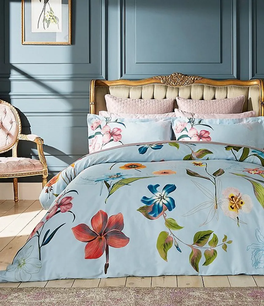 Ted Baker London New Hampton Collection Floral Duvet Cover Mini Set