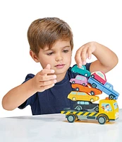 Tender Leaf Toys Stacking Toy Cars Set