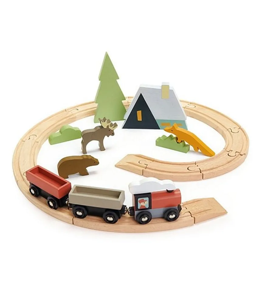 Tender Leaf Toys Treetops Train Set