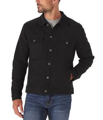 The Normal Brand Comfort Terry Cloth Trucker Jacket