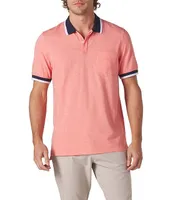 The Normal Brand Puremeso Tipped Short-Sleeve Polo Shirt