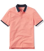 The Normal Brand Puremeso Tipped Short-Sleeve Polo Shirt