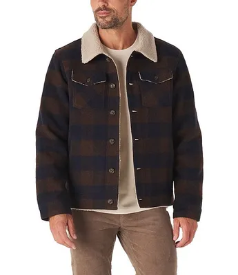 The Normal Brand Sherpa Collar Fleece Jacket