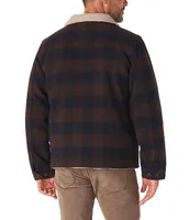The Normal Brand Sherpa Collar Fleece Jacket