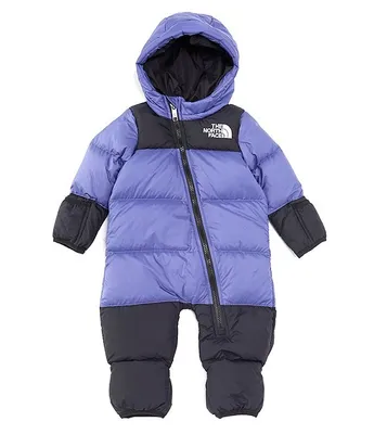 Baby Newborn-24 Months Long-Sleeve Retro Nuptse Coveralls