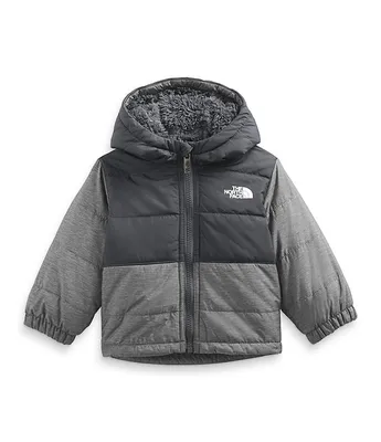 The North Face Baby Newborn-24 Months Quilted Mount Chimbo Reversible Fleece Full-Zip Hooded Jacket