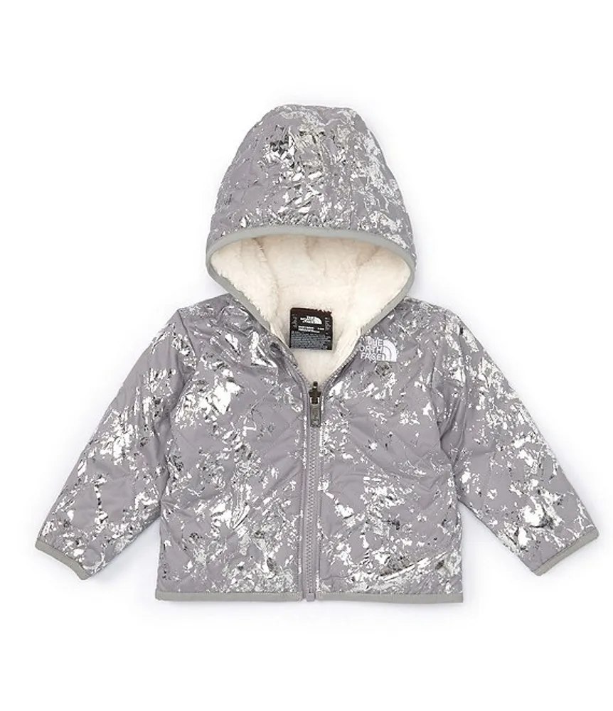 Baby Girls Newborn-24 Months Long Sleeve Reversible Shady Glade Hooded Jacket