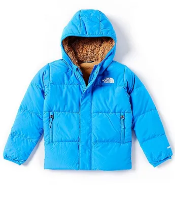 The North Face Little Boys 2T-7 Long-Sleeve Down Solid Hooded Jacket