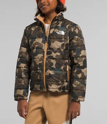 The North Face Little/Big Boys 6-16 Long Sleeve Mount Chimbo Camo Full-Zip Insulated Hooded Jacket