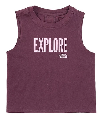 The North Face Little/Big Girls 6-16 Sleeveless Tie-Back Tank