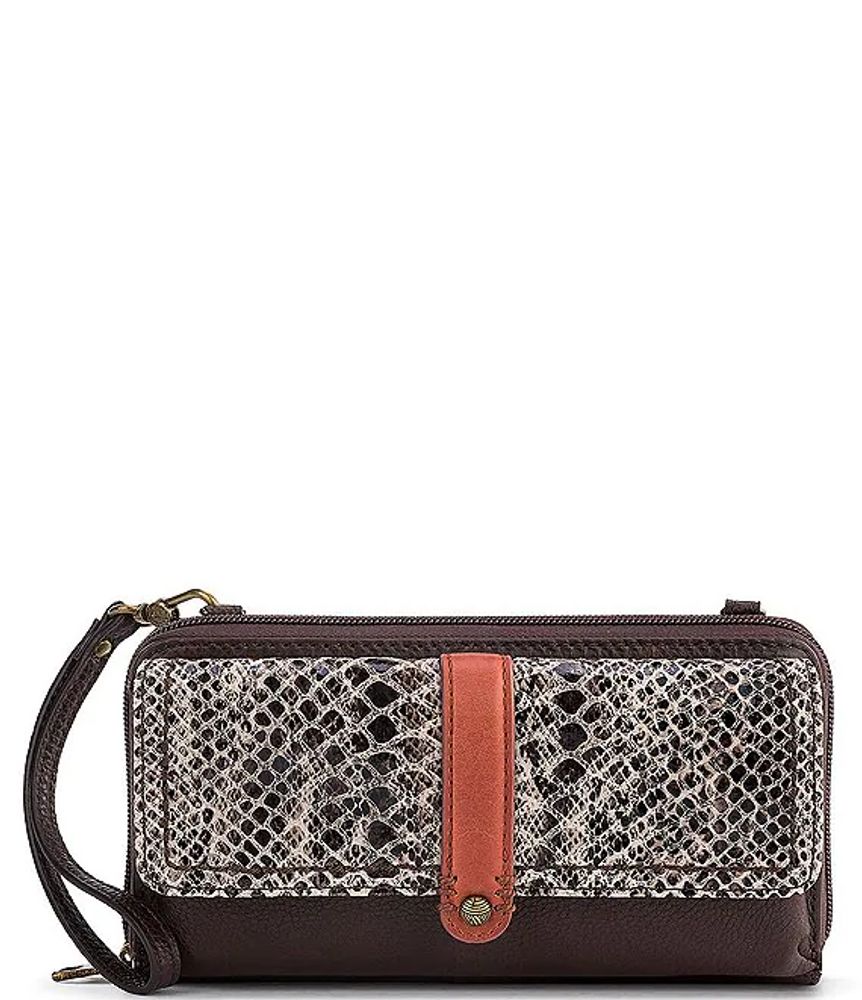 sequoia leather crossbody bag