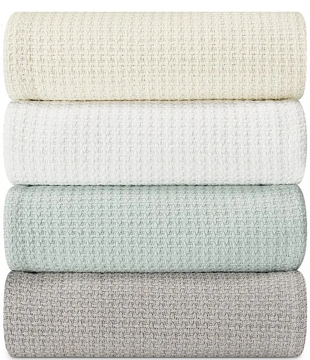 Tommy Bahama Solid Ultra-Soft Plush Fleece Blanket