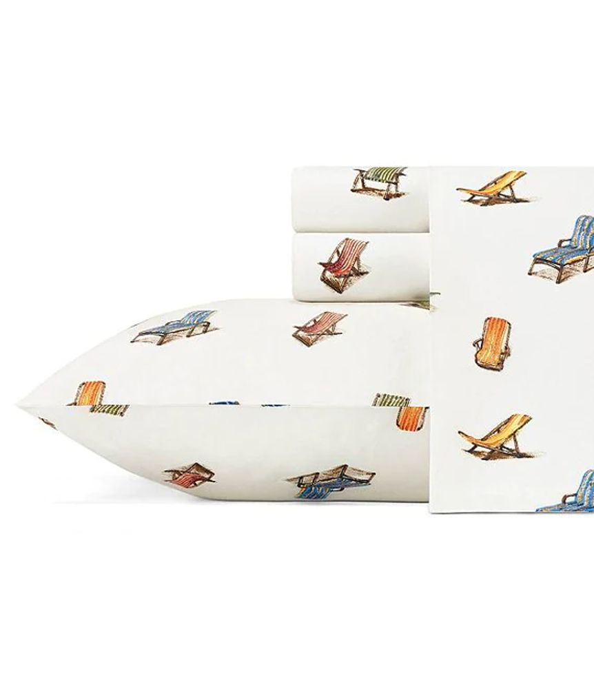 Tommy Bahama Beach Chairs Sheet Set