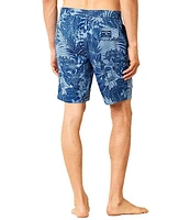 Tommy Bahama Big & Tall Baja Santiago Palms 10#double; and 11#double; Inseam Board Shorts